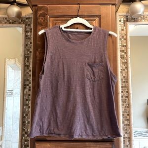 Vuori Sunset Tank Smoked Plum M